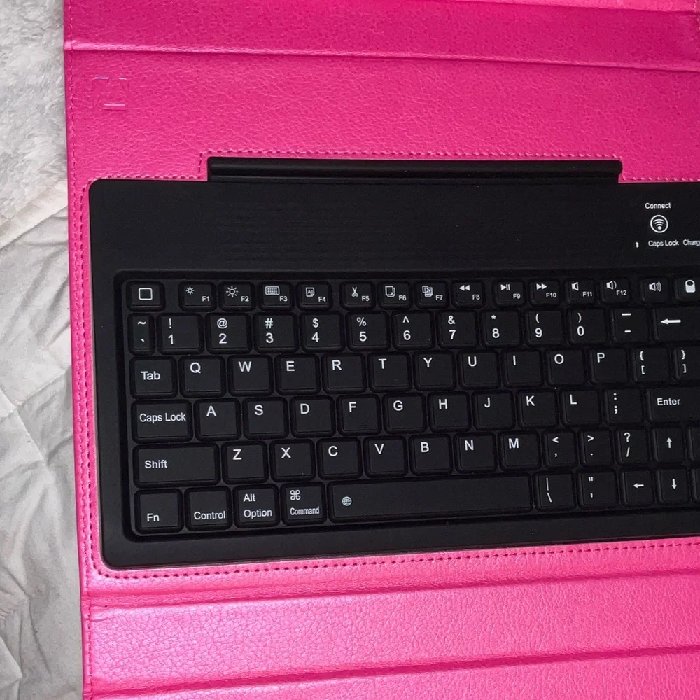 ADURA HOT PINK IPAD 11.5 inches BLUETOOTH tablet keyboard